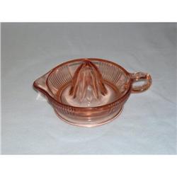 Depression Glass Juicer.  #993512