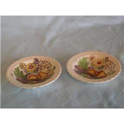Pair Hand Painted Maryland Plates Signed #993518