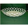 Milk Glass Center Piece Dish #993537