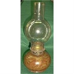 Pottery Base Oil Lamp  #993547