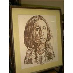 Old Native American Print #993552