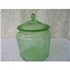 Image 1 : I GREEN ROYAL LACE DEPRESSION GLASS COOKIE #993636