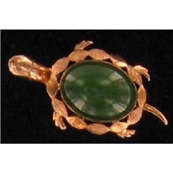 14K Turtle Pin #993655