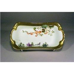 Small Limoges Redon Tray Gold Enamel #993690