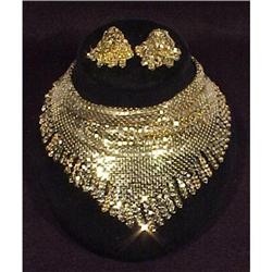 Antique Jewelry Signed Vendome Mesh Set #993693