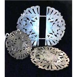 Three Matching Silver Plated Wallace Trivets #993695