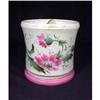 Image 1 : Porcelain Shaving Mug Pink Base & Flowers #993703