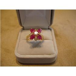 Ruby and Sapphire Ring #993715
