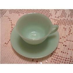 Fire-King Cup And Saucer Set #993735