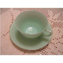 Fire-King Cup And Saucer Set #993736