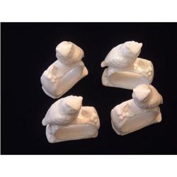 Owl napkin rings; set of 4 #993739