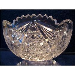 Cut Glass Bowl #993757