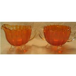 Imperial Pillar and Flute Sugar Creamer #993762