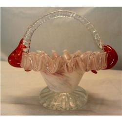 Art Glass Basket #993771