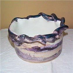 BORI JAKAB SIGNED JARDINIERE-ART POTTERY #993793