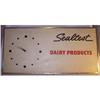 Image 1 :  SEALTEST DAIRY MASONITE ADVERTISING CLOCK #993814
