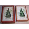 Image 1 : VINTAGE PLAYING CARDS/BOX-NO.1854 GODEY PRINT  #993820