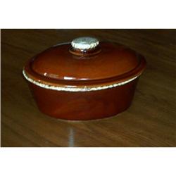 HULL BROWN DRIP DISH-REDUCED #1006383
