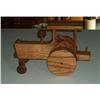 Image 1 : Handcrafted Wooden Tractor Made By Ohio Artist #1006387