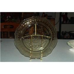 Federal Hocking Company Plate-"Patrician Spoke"#1006390