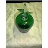 Image 1 : Green Hand Blown Apple #1006502