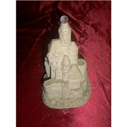 Sand Castle Statue with a Crystal Stone a top #1006525