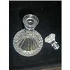 Image 1 : Pressed Liquor Decanter with Crystal Stopper  #1006534