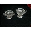 Image 1 : Cut Crystal Sugar and Creamer #1006546