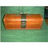 Image 1 : Fancy Wood Box with Handle  #1006557