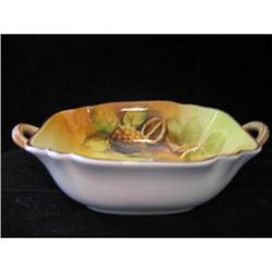 NIPPON Morimura  Moriage Handpainted Nut DishTh#1006560