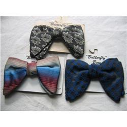 3 Vintage Butterfly BOW TIES #1006590