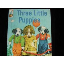 Three Little Puppies, 1951 Rand McNally Little #1006613