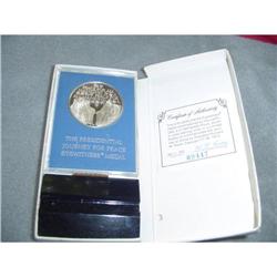 FRANKLIN MINT - Journey for Peace "Nixon" Medal#1006663