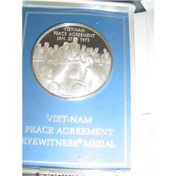 FRANKLIN MINT - "Vietnam Peace Agreement"  #1006664