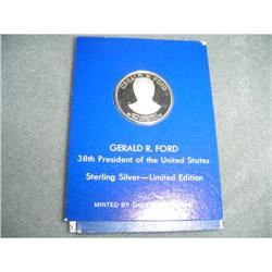 FRANKLIN MINT - SS LE "Gerald R. Ford" Medal #1006668
