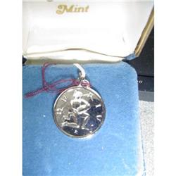 FRANKLIN MINT - SS ZODIAC PENDANT/CHARM " #1006672