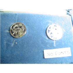 FRANKLIN MINT - SS ZODIAC EARRINGS "CANCER" #1006679