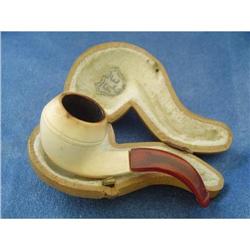 Pipe - Miniature Meerschaum Pipe with Case #1006706