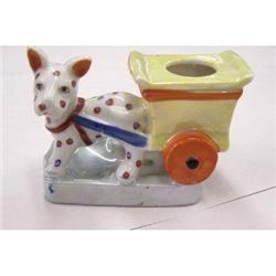 Made In Japan Luster Dog & Cart Pin Cushion #1006724