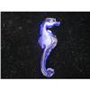 Image 1 : Adorable lucite Blue Seahorse Pin #1006783