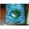 Old Russian Malachite Heart #1006853