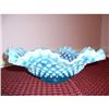 Blue Opalescent Hobnail Dish #1006857