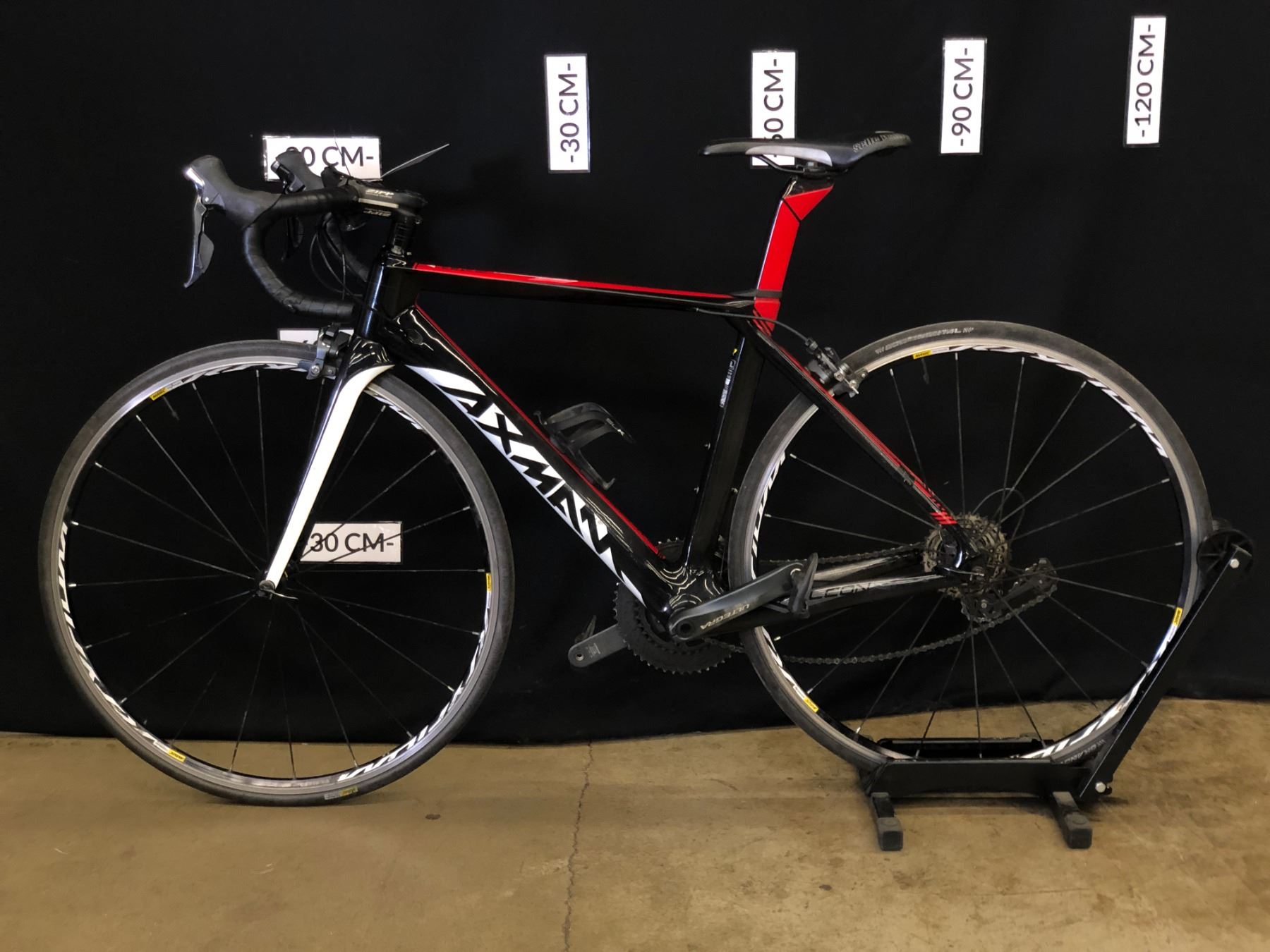 AXMAN FALCON 22 SPEED ROAD BIKE, 48 CM FRAME SIZE, 75 CM STANDOVER HEIGHT