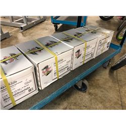 5 BOXES OF PRO-TWIST 1 1/4  DRY WALL NAILS