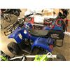 Image 1 : BLUE YOUTH SIZE GAS POWERED ATV, NOT RUNNING, WITH JUMP STARTER