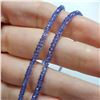 Image 2 : SILVER TANZANITE (33CT) NECKLACE 16"