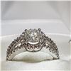 Image 2 : 14K WHITE GOLD DIAMOND (1CT) DIAMOND (0.75CT) RING