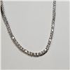 Image 3 : SILVER CZ NECKLACE 25"