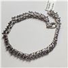 Image 2 : SILVER TANZANITE (12.2CT) BRACELET 7"