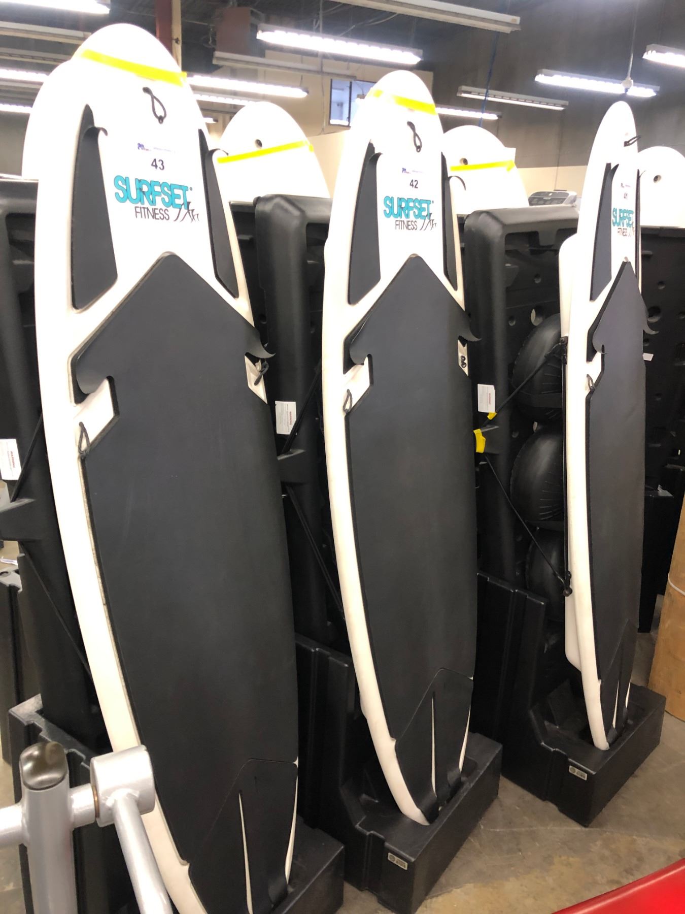 SURFSET FITNESS SURFBOARD BALANCE BOARD WITH STAND